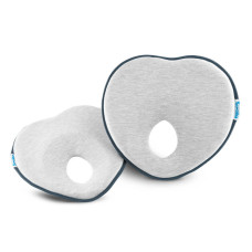 Ergonomický, tvarující polštářek pro miminko BASIC - šedý, grafit