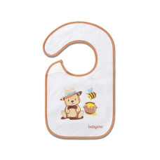 Froté bryndáček s podšívkou, nepromovaký, béžový, BabyOno