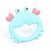 GiliGums Dětské silikonové kousátko Crab Teether, 3m+, 1 ks, mátový GiliGums Dětské silikonové kousátko Crab Teether, 3m+, 1 ks, mátový