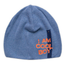 Jarní, podzimní čepice I am Cool Boy, jeans, 40-46 cm