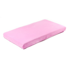 Jerseyové prostěradlo Sensillo Klasik 120×60 cm - růžové