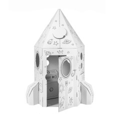 Kartonová vesmírná raketa, střední