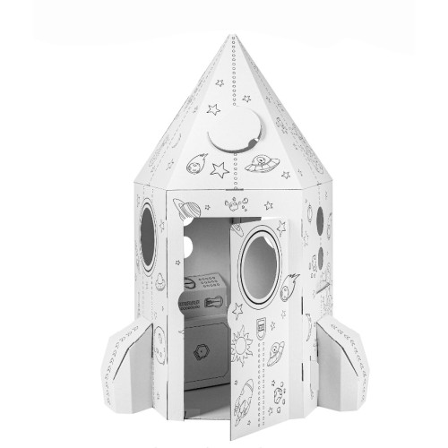 Kartonová vesmírná raketa, střední Kartonová vesmírná raketa, střední