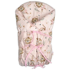 Klasická retro zavinovačka LALLY šněrovací s výplní, Little Balerina - růžová