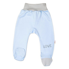 Kojenecké polodupačky, modré - Love, vel. 62