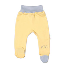 Kojenecké polodupačky, žluté - Love, vel. 56