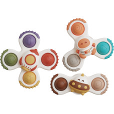 Kosmické trio senzorických spinnerů – Pastel