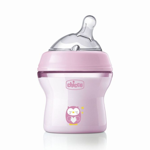 Lahvička NF Chicco, 150ml, 0m+, holka Lahvička NF Chicco, 150ml, 0m+, holka
