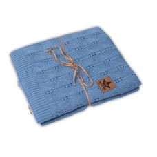 Luxusní bambusová dětská deka Bamboo, 80x100 cm Baby Nellys, jeans