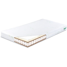 Luxusní matrace pro děti 140×70 – 4 vrstvy, paměťová pěna, kokos, Aloe Vera