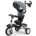 Luxusní Tříkolka Milly Mally Stanley Rubber Grey, šedá