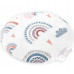 Malý termofor - nahřívací polštářek s třešňovými pecičkami -  Duha