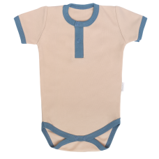 Mamatti Bavlněné body polo kr. rukáv, Dinosaurus- krémové