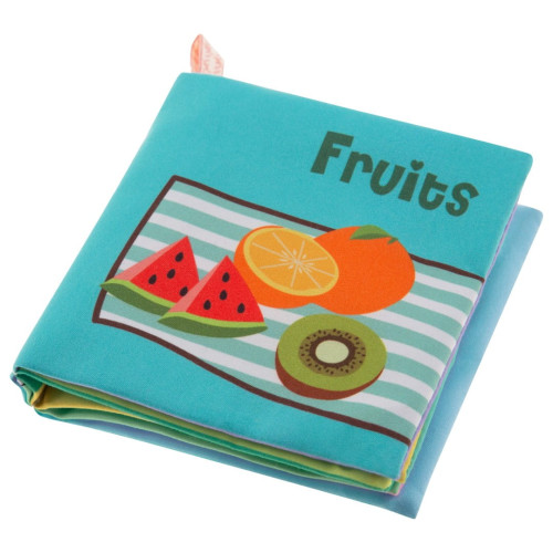 Měkká, šustící, kontrastní knížka pískací - Fruits Měkká, šustící, kontrastní knížka pískací - Fruits