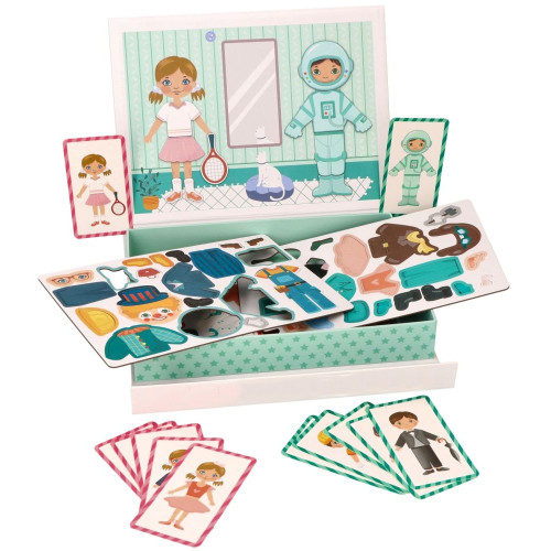 Montesori magnetická vkládačka/puzzle, Profese, povolání Montesori magnetická vkládačka/puzzle, Profese, povolání
