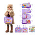 Motorická busy kniha látková – senzorická hračka pro děti 3+, 2Kids Toys - Mořské panny