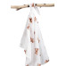 Mušelínová plena 70×80 cm – Teddy Beige