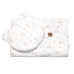 Mušelínová sada GOOSE Teddy 30x35cm, 70x100cm, 2D, Baby Nellys, bílá, Husičky