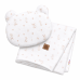 Mušelínová sada GOOSE Teddy 30x35cm, 70x100cm, 2D, Baby Nellys, bílá, Husičky Mušelínová sada GOOSE Teddy 30x35cm, 70x100cm, 2D, Baby Nellys, bílá, Husičky