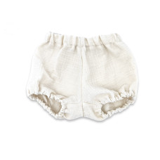 Mušelínové kraťasky NATURE - smetanové, vel. S, 0-12m
