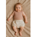 Mušelínové kraťasky NATURE - smetanové, vel. S, 0-12m
