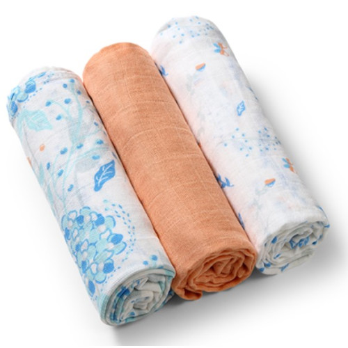Mušelínové - super měkké plenky BabyOno, 3ks - meruňkové Mušelínové - super měkké plenky BabyOno, 3ks - meruňkové
