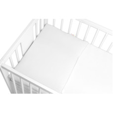 Mušelínový polštářek s výplní 40 x 60 cm, Baby Nellys, Maxi, bílý