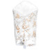 Náhradní povlak, potah bavlna na retro zavinovačku MAXI, 85x85cm - Medvídek a pírko