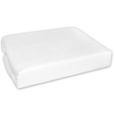 Nepromokavé prostěradlo do postýlky 120x60cm - bílé, Baby Nellys