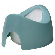 Oboustranný, ergonomický nočník Teggi, tyrkys/bílý
