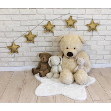 Ozdobná girlanda z eko kůže Baby Nellys Hvězdičky - zlaté