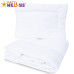 Peřinka a polštář do postýlky 135x100+40x60 Baby Nellys - bílé, bavlna