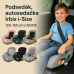 Podsedák, autosedačka Irbis i-Size 125–150 cm s ISOFIX – zelena
