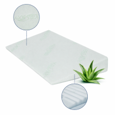 Polštář klín do postýlky ALOE VERA KOMFORT, 36x60cm