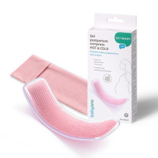Poporodní gelový kompres BabyOno Hot & Cold 7,5×30 cm na teplé i studené zábal