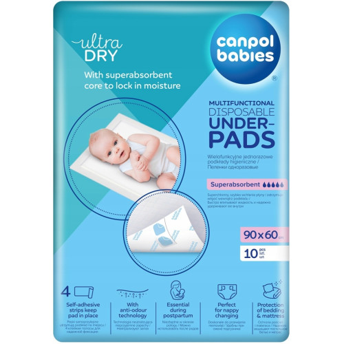 Přebalovací podložky CANPOL BABIES - 10ks Přebalovací podložky CANPOL BABIES - 10ks