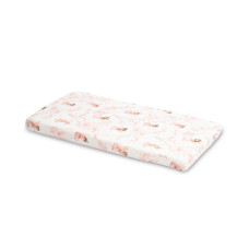 Prostěradlo do postýlky 60x120, Víla Ema, růžová, bílá