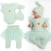 Rostoucí souprava 3D Lux, Sweet Angel - mátová, 68/74