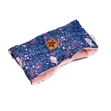 Rukávník ke kočárku, nepromokavý, PREMIUM Liška, granátový
