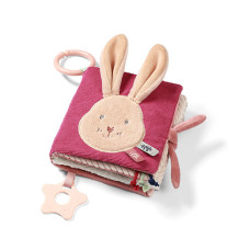 Senzorická látková knížka Rabbit Karo pro miminka