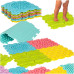 Senzorické puzzle podložky pro děti, 8 dílů, 6 textur Senzorické puzzle podložky pro děti, 8 dílů, 6 textur