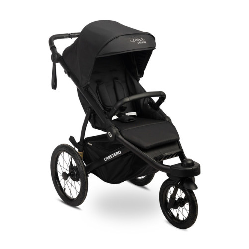 Sportovní kočárek Lima Deluxe - černý Sportovní kočárek Lima Deluxe - černý