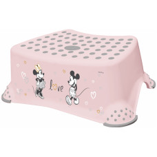 Stolička, schůdek s protiskluzovou funkcí - Minnie Mouse, růžový