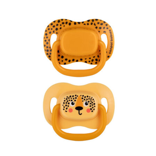 Symetrický dudlík Canpol Babies BabiesBoo 6–18 m – silikon, bez BPA, 2 ks Symetrický dudlík Canpol Babies BabiesBoo 6–18 m – silikon, bez BPA, 2 ks