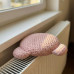 Termofor TEDDY- nahřívací polštářek s třešňovými pecičkami a levandulí - pudrově růžový
