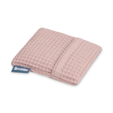 Termofor Wafel Premium retro růžový – třešňové pecky, pecičky