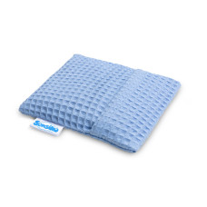 Termofor Wafel Premium sv. modrý – třešňové pecky, pecičky