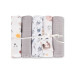 Tetra pleny Basic 70×80 cm Cosmos grey - sada 5 ks, 100% bavlna