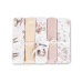 Tetra pleny Basic 70×80 cm Mouse pink - sada 5 ks, 100% bavlna