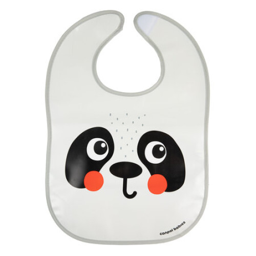 Voděodolný bryndák s kapsou BabiesBoo PANDA – omyvatelný bryndák Voděodolný bryndák s kapsou BabiesBoo PANDA – omyvatelný bryndák